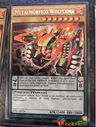Metalfoes Volflame - TDIL-EN024 - Rare 1st Edition