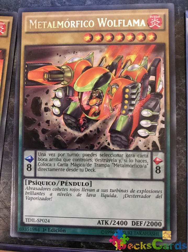 Metalfoes Volflame - TDIL-EN024 - Rare 1st Edition 1