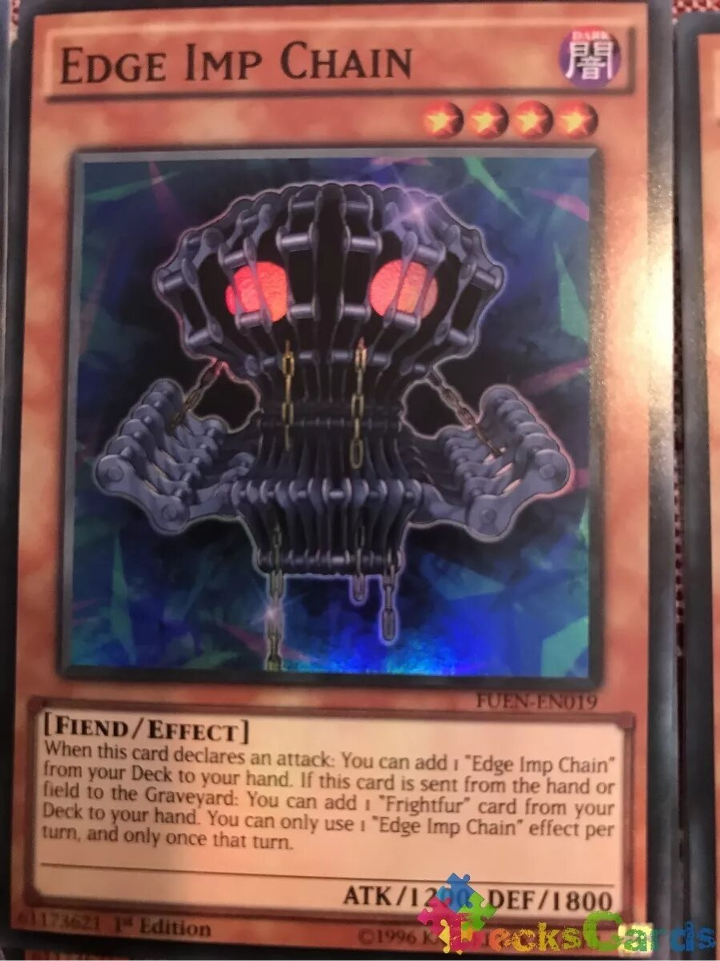 Edge Imp Chain - FUEN-EN019 - Super Rare 1st Edition 1