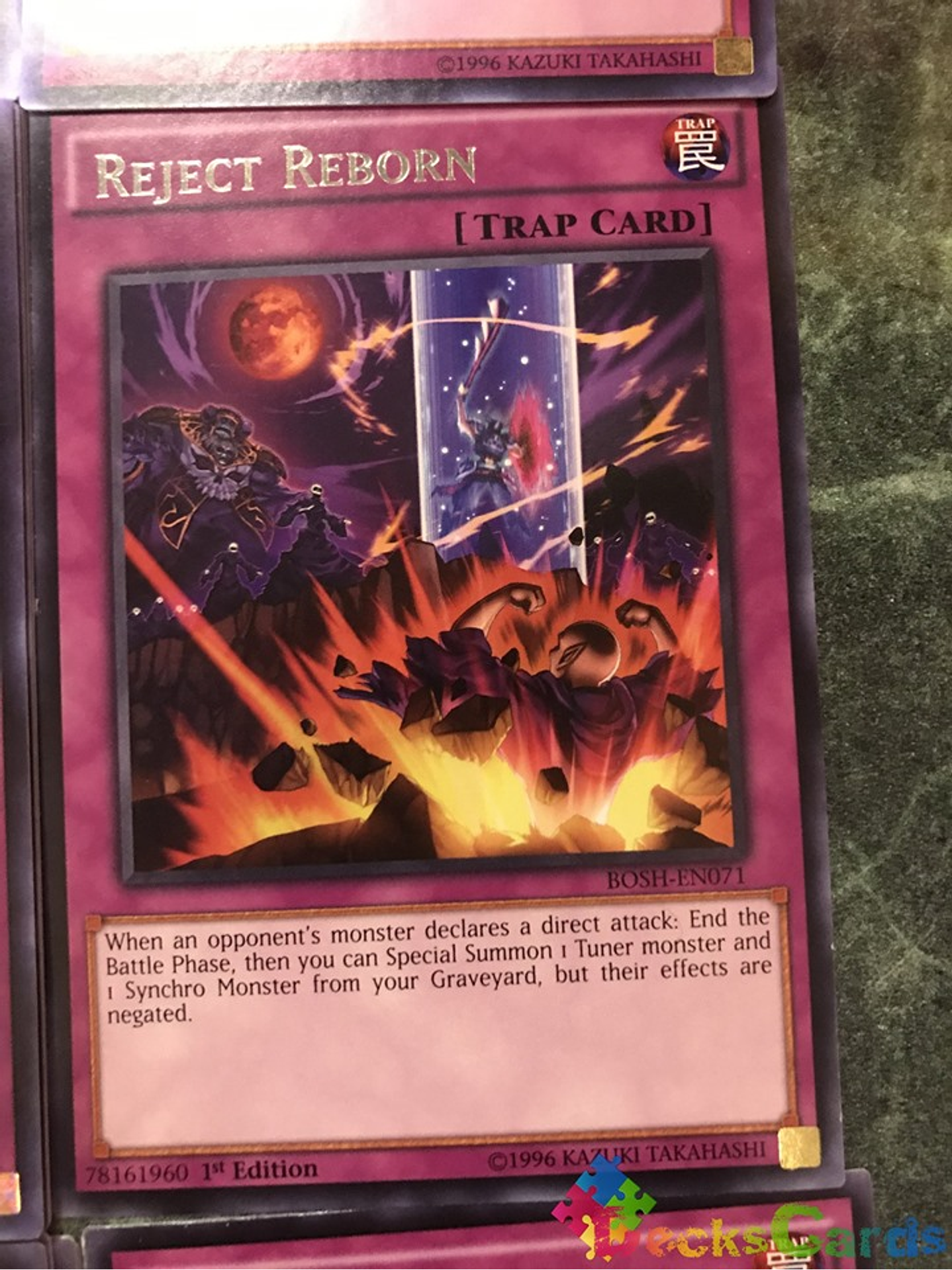 Reject Reborn - BOSH-EN071 - Rare 1st Edition 1