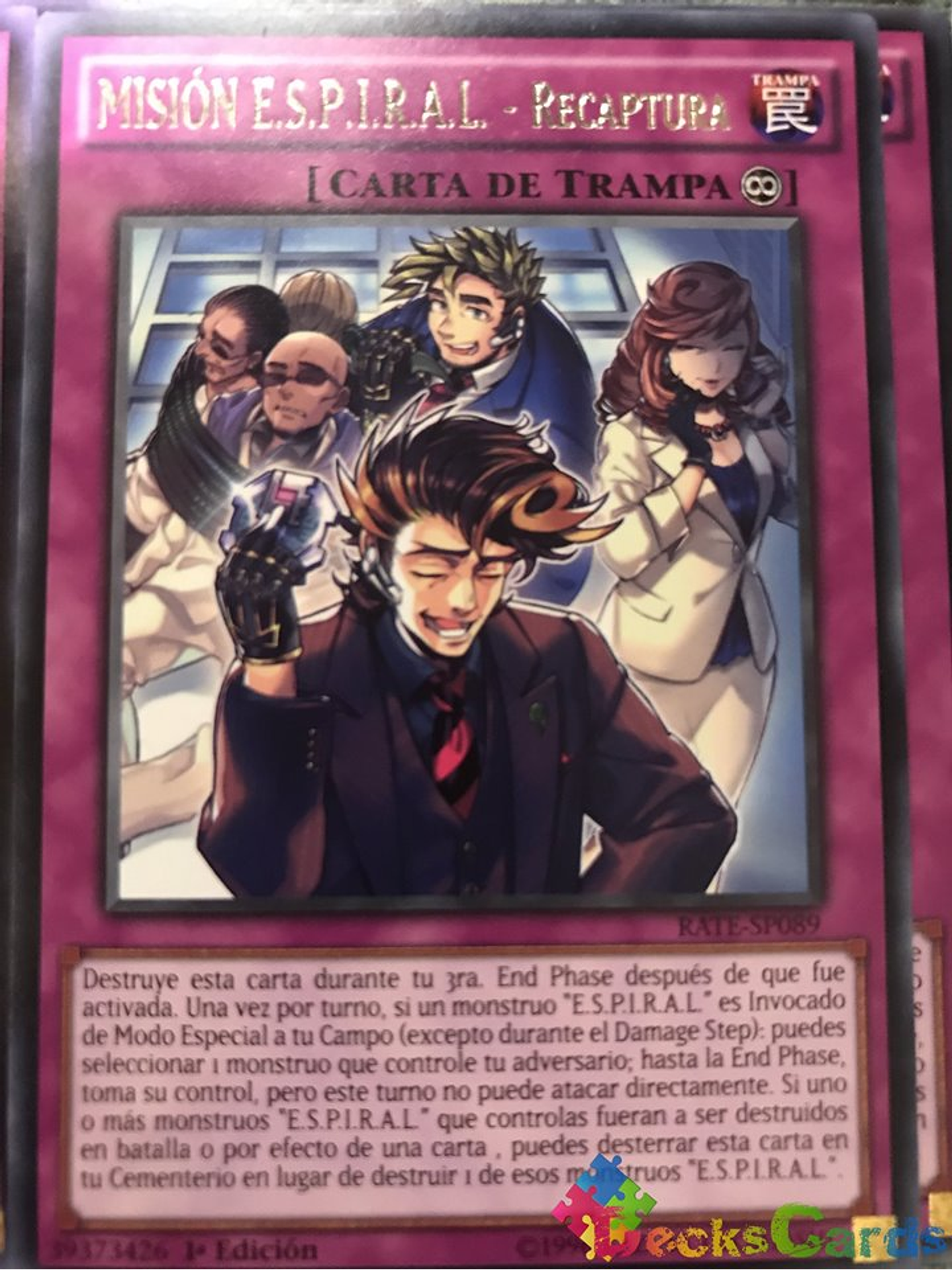 SPYRAL MISSION - Recapture - RATE-EN089 - Rare 1st Edition 1