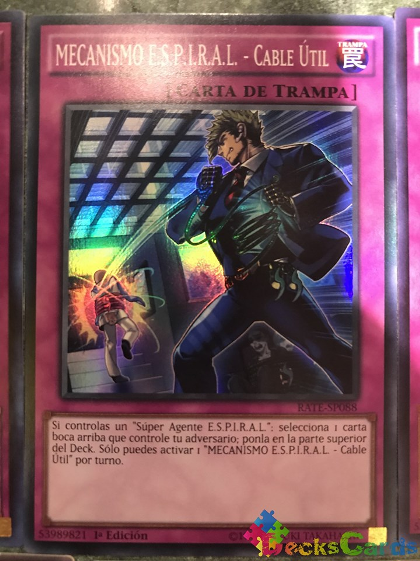 SPYRAL GEAR - Utility Wire - RATE-EN088 - Super Rare 1st Edition 1