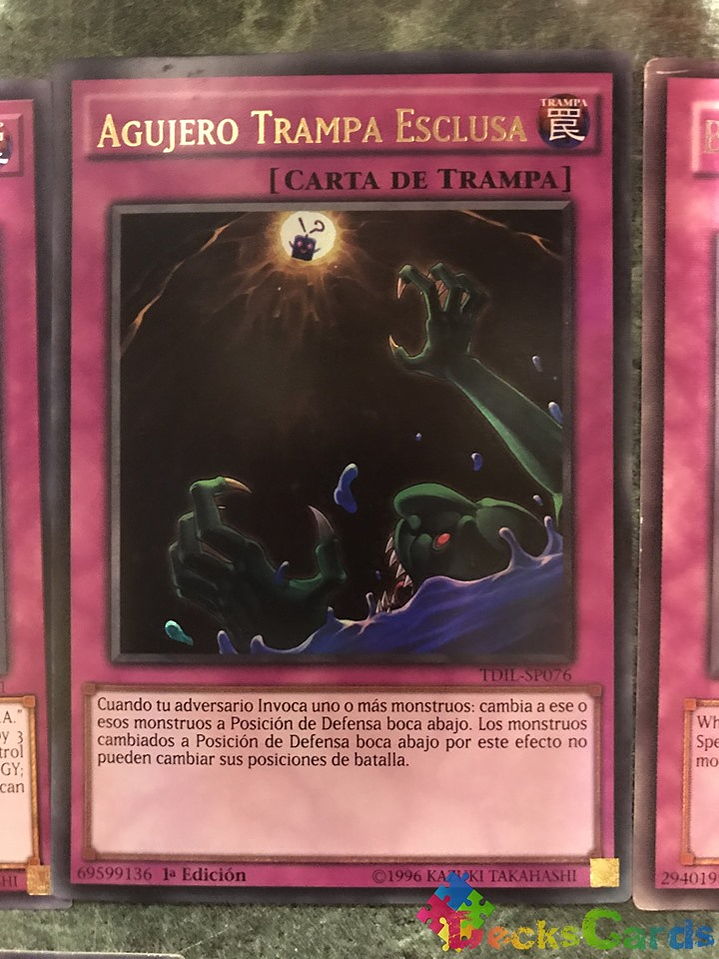 Floodgate Trap Hole - TDIL-EN076 - Ultra Rare 1st Edition 1