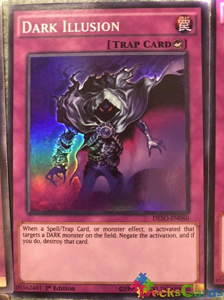 Dark Illusion - DESO-EN060 - Super Rare 1st Edition 1