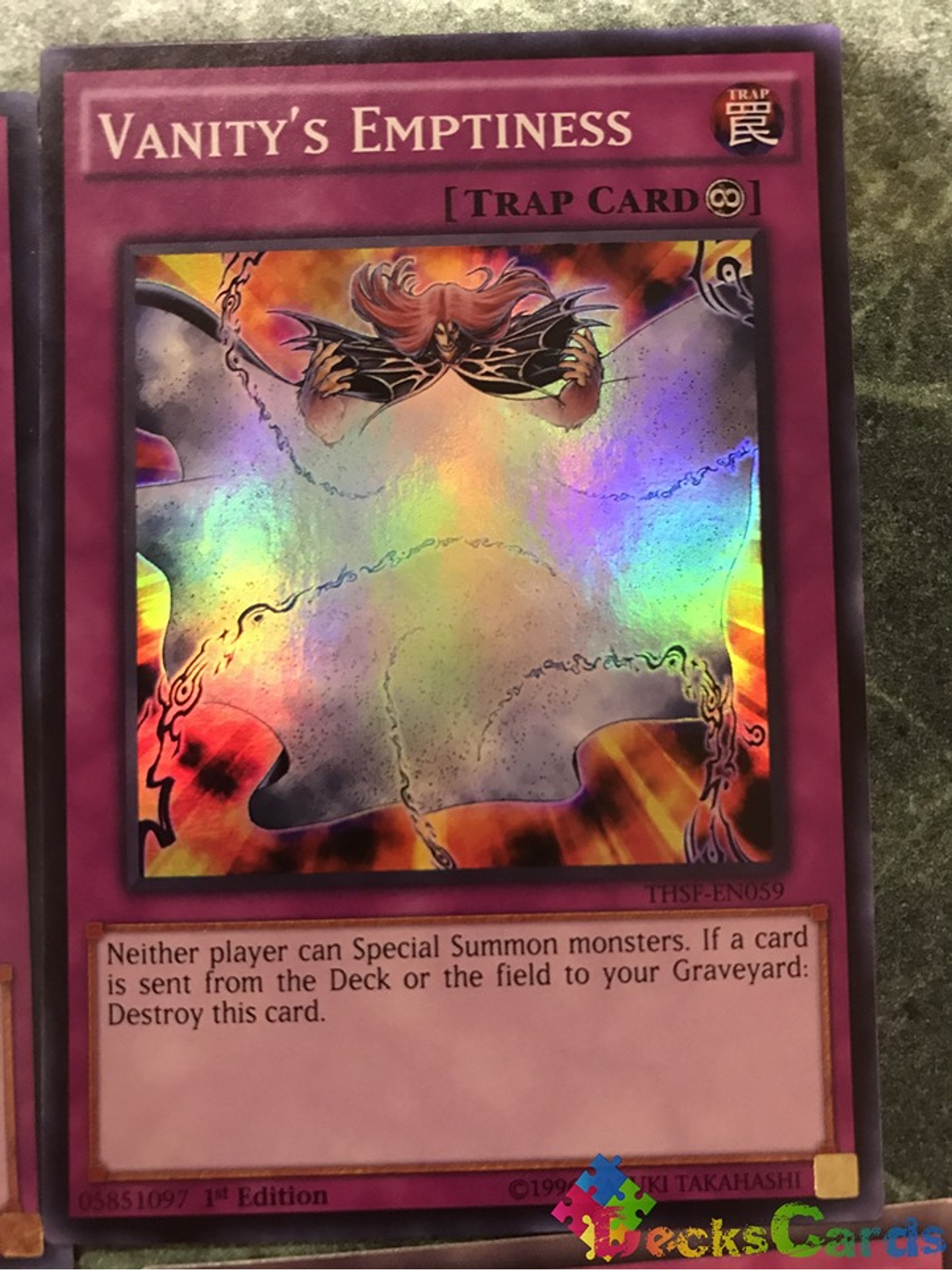 Vanity's Emptiness - THSF-EN059 - Super Rare 1st Edition 1