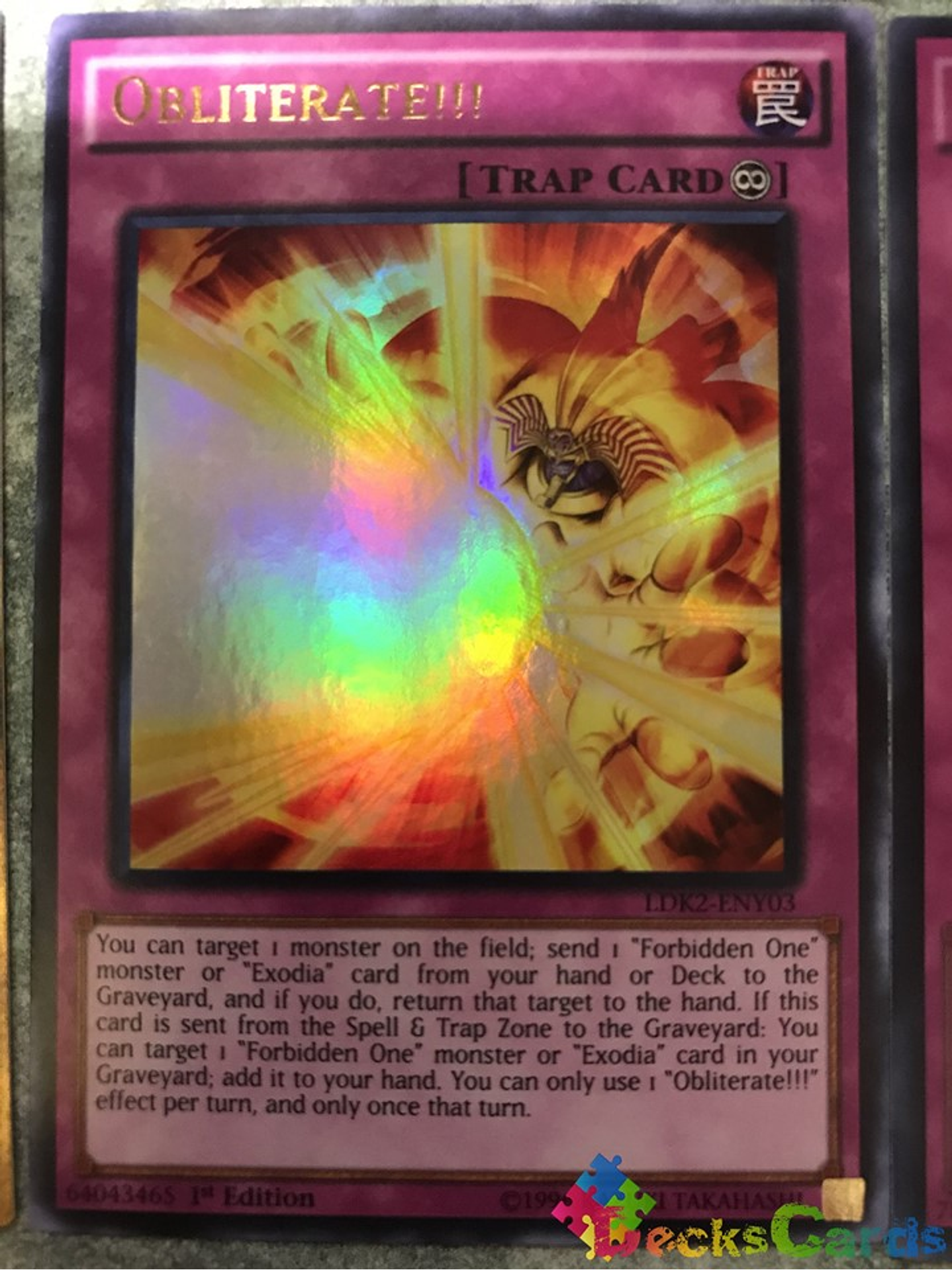 Obliterate!!! - LDK2-ENY03 - Ultra Rare 1st Edition 1