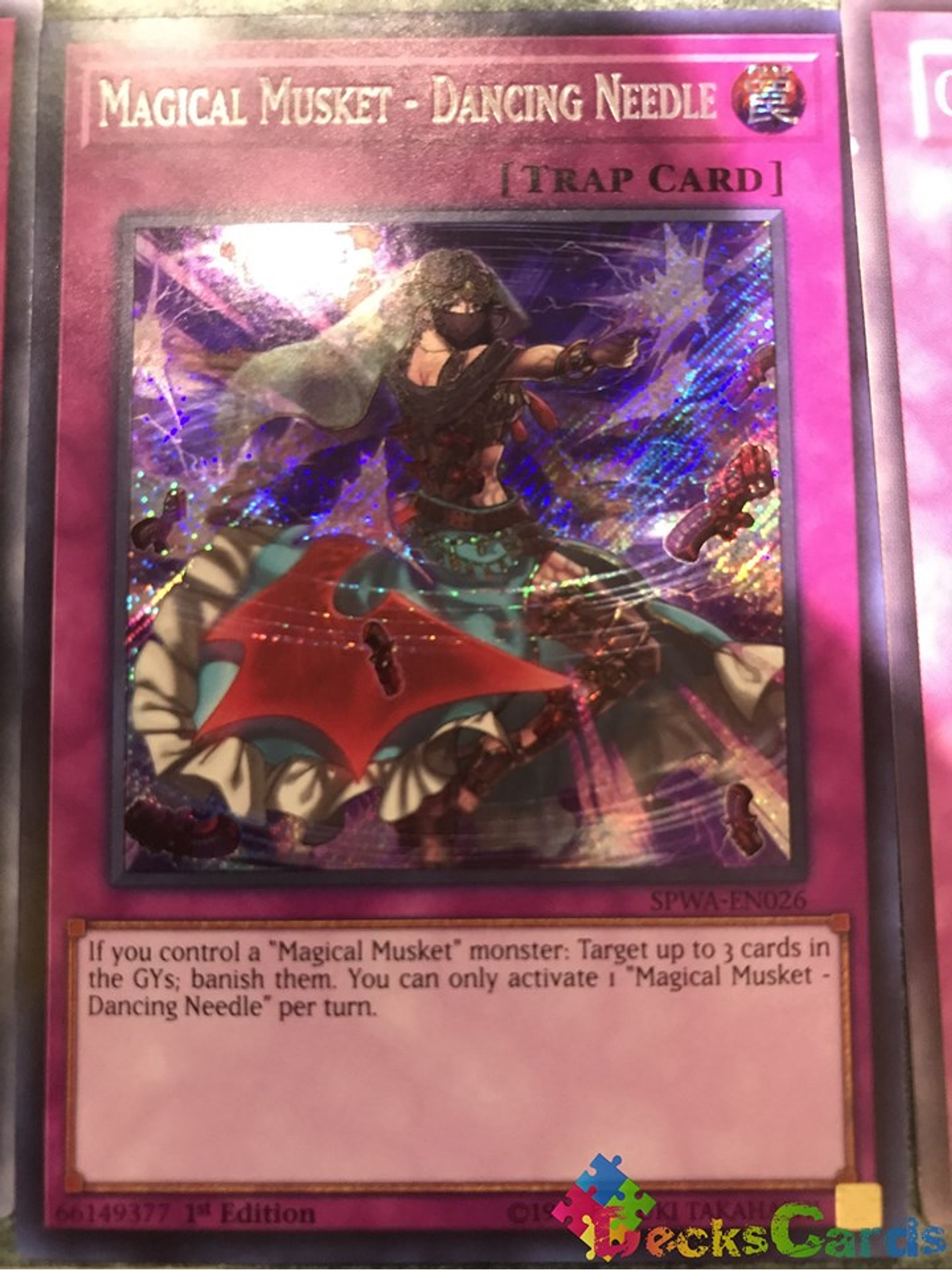 Magical Musket - Dancing Needle - SPWA-EN026 - Secret Rare 1st Edition 1