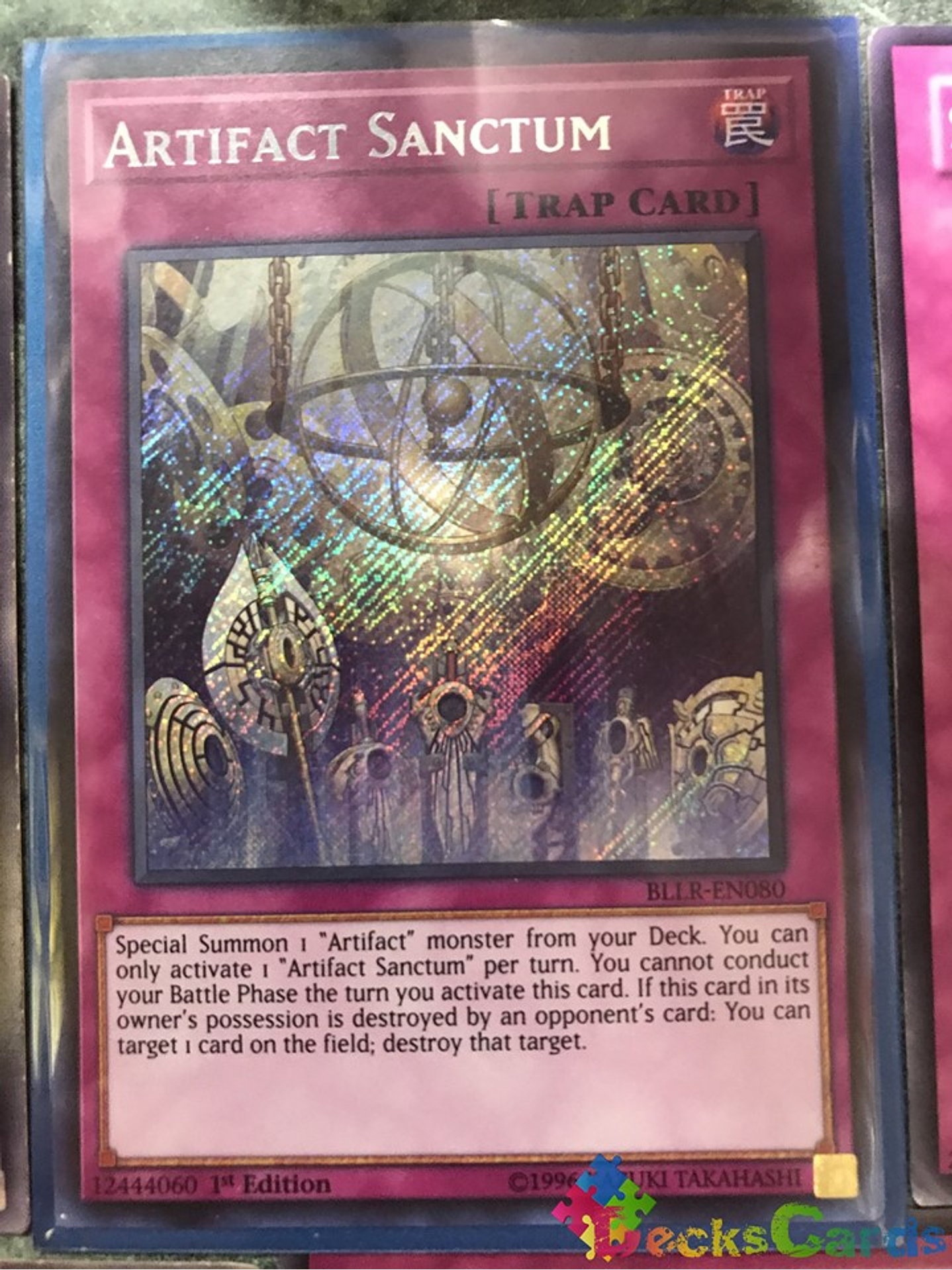 Artifact Sanctum - BLLR-EN080 - Secret Rare 1st Edition 1