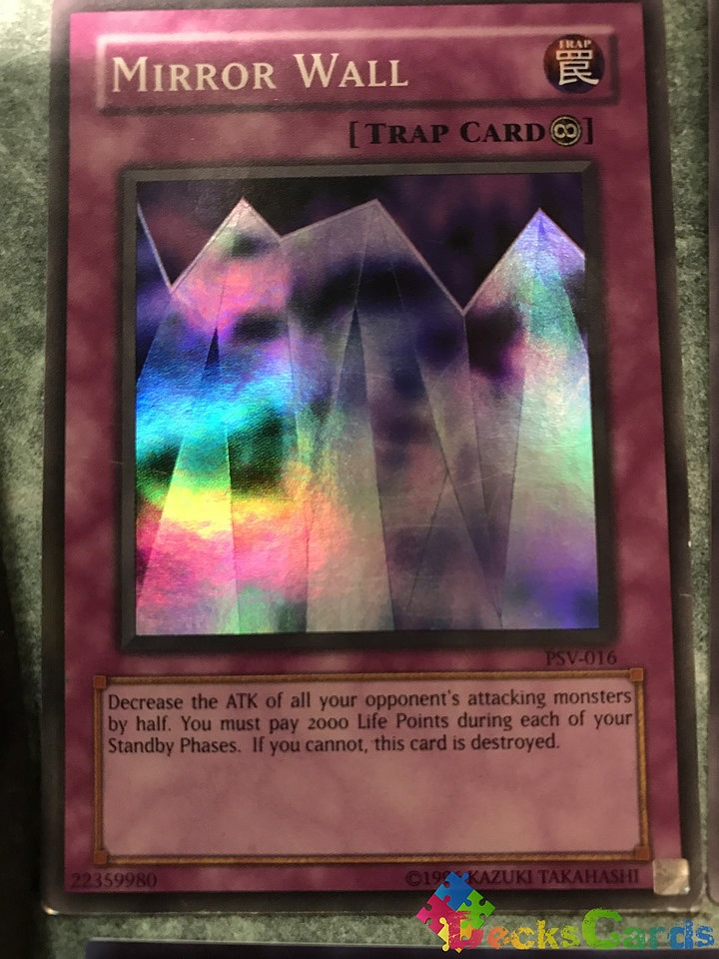 Mirror Wall - PSV-016 - Super Rare Unlimited 1