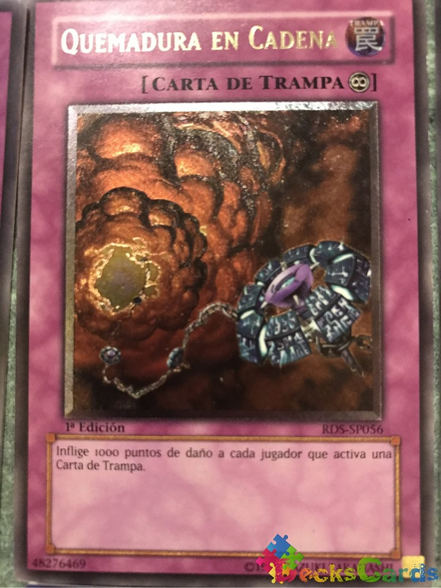 Chain Burst - RDS-EN056 1st Edition - Ultimate Rare 1