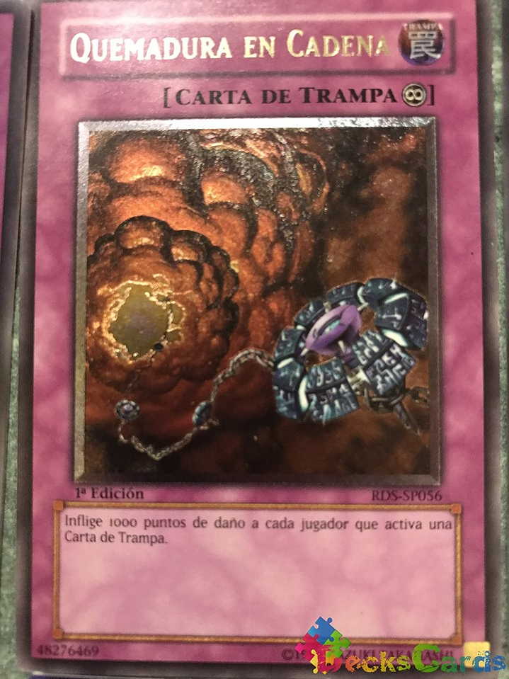 Chain Burst - RDS-EN056 1st Edition - Ultimate Rare 1