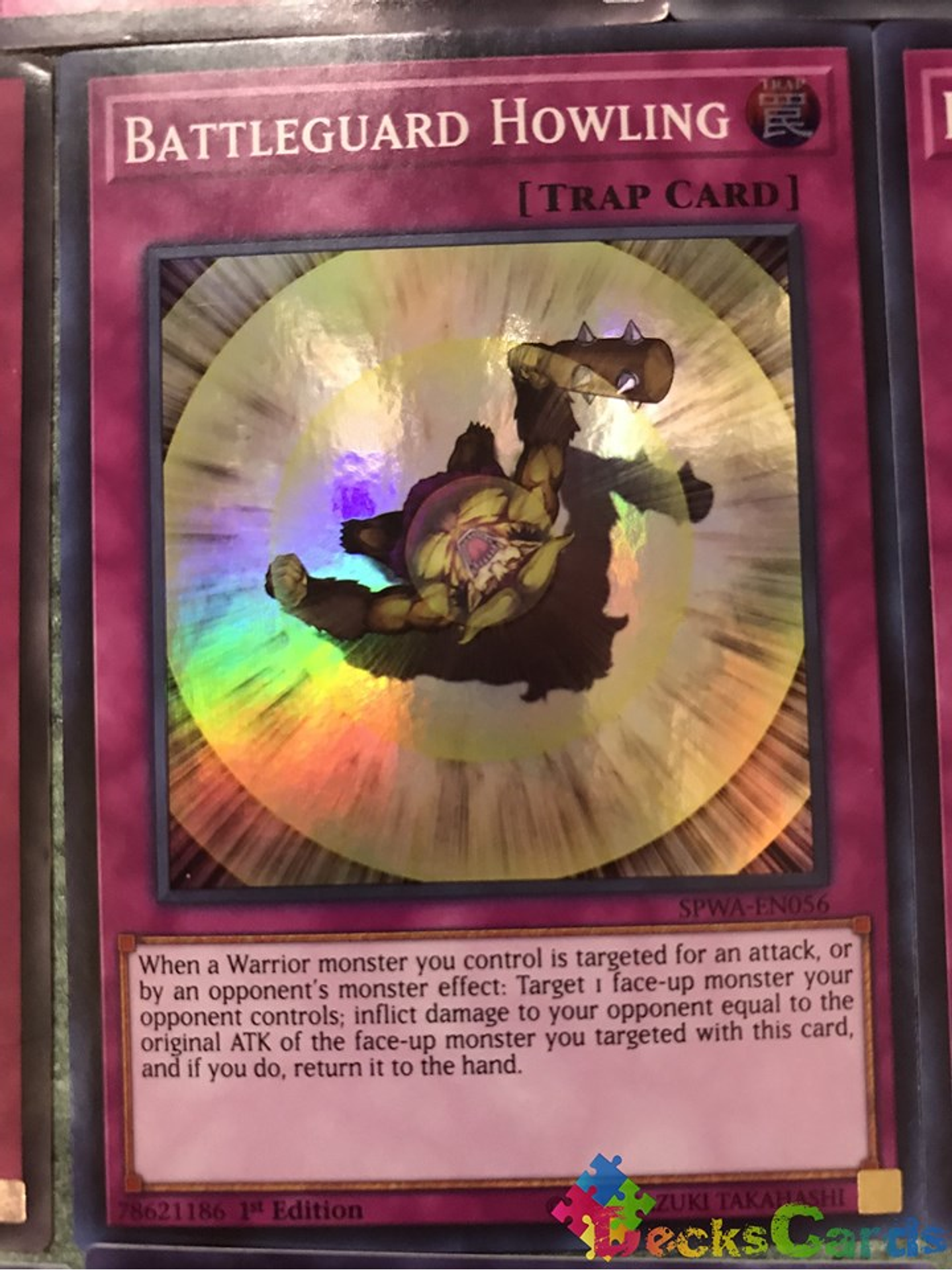 Battleguard Howling - SPWA-EN056 - Super Rare 1st Edition 1