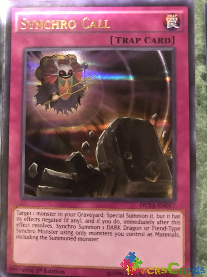 Synchro Call - DUSA-EN017 - Ultra Rare 1st Edition 1