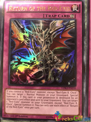 Return of the Red-Eyes - LDK2-ENJ34 - Ultra Rare 1st Edition