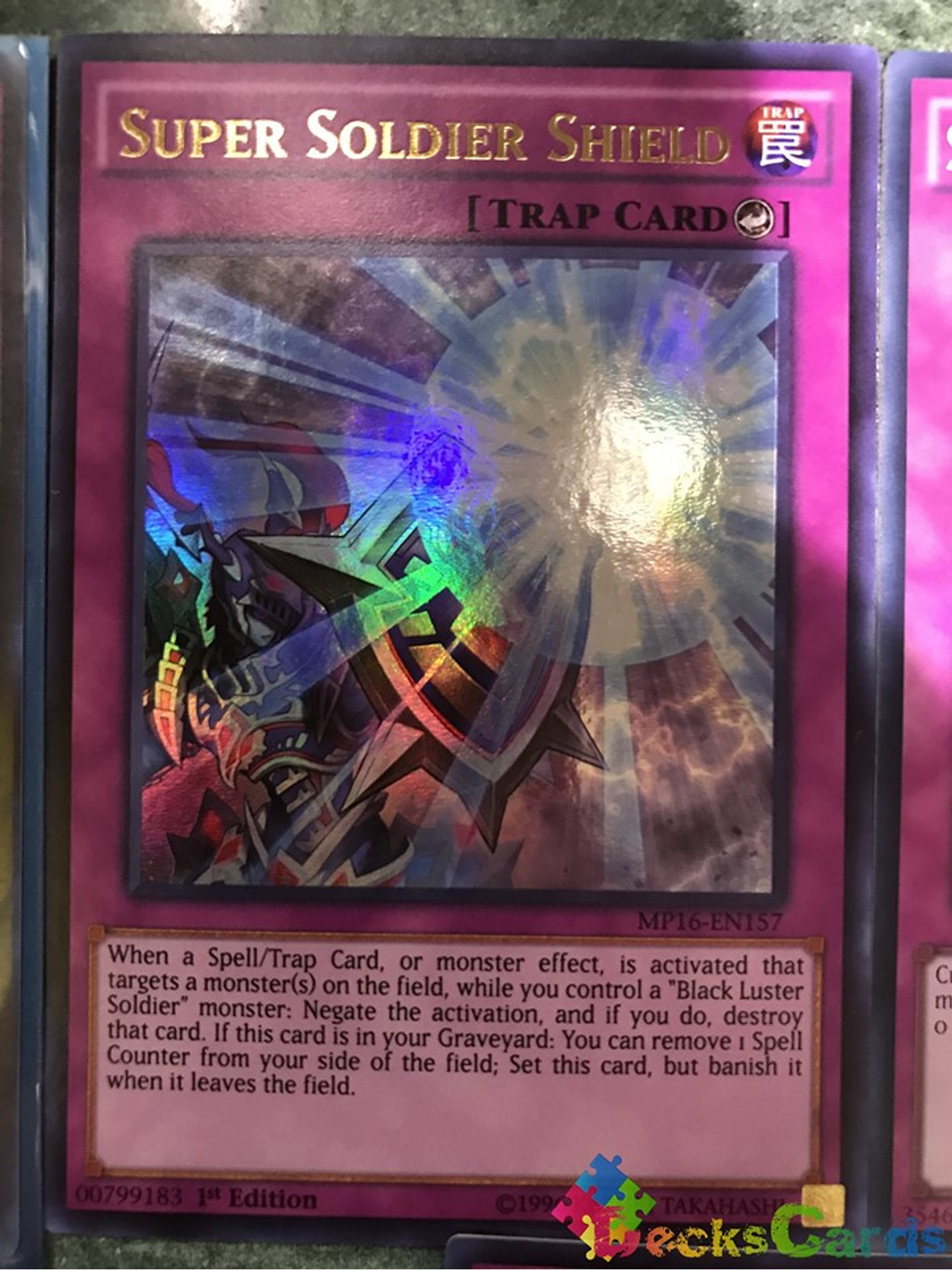 Super Soldier Shield - MP16-EN157 - Ultra Rare 1st Edition 1