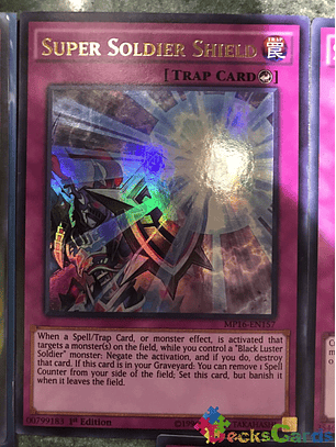 Super Soldier Shield - MP16-EN157 - Ultra Rare 1st Edition