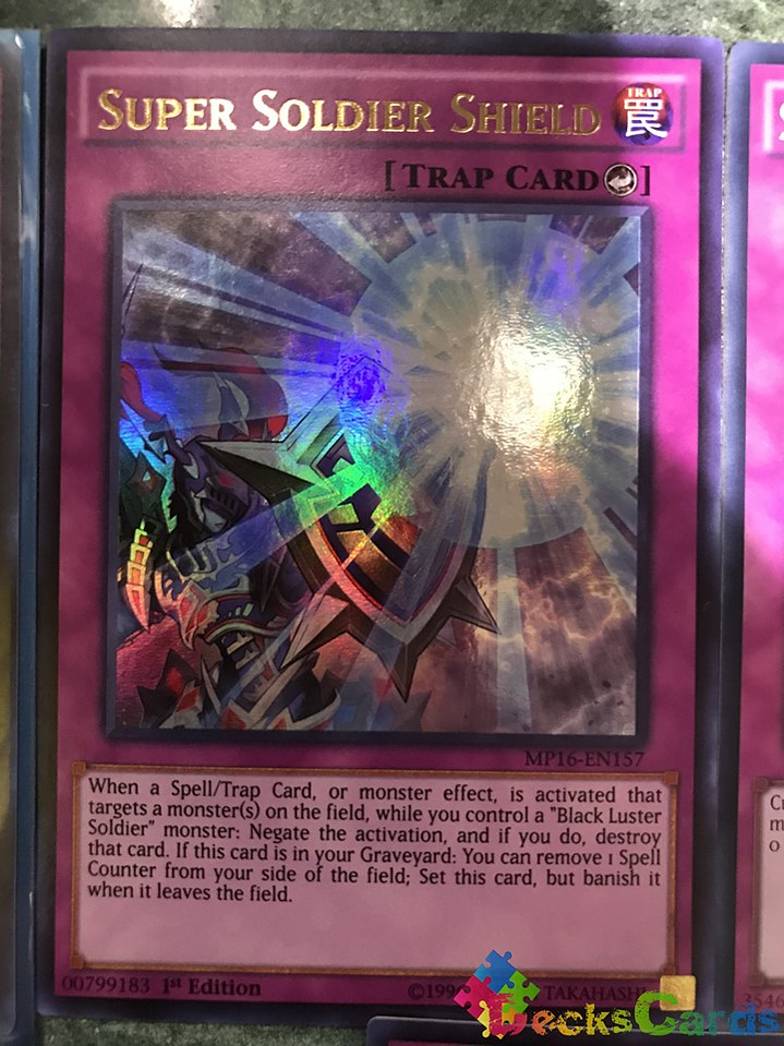 Super Soldier Shield - MP16-EN157 - Ultra Rare 1st Edition 1