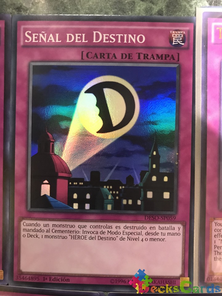 Destiny Signal - DESO-EN059 - Super Rare 1st Edition