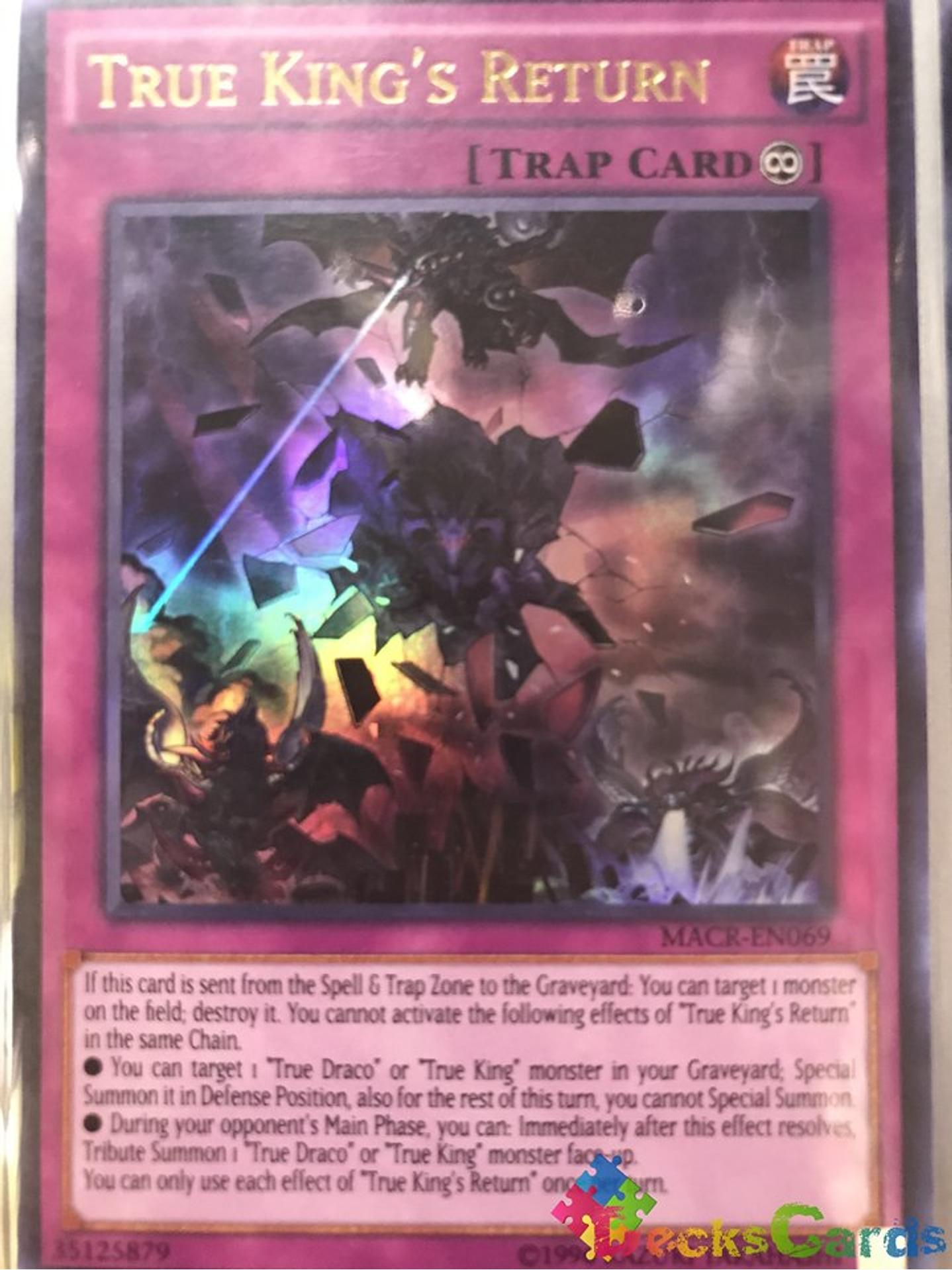 True King's Return - MACR-EN069 - Ultra Rare Unlimited 1
