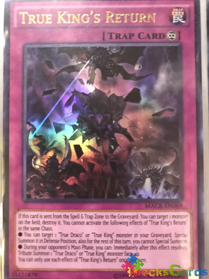 True King's Return - MACR-EN069 - Ultra Rare Unlimited 1