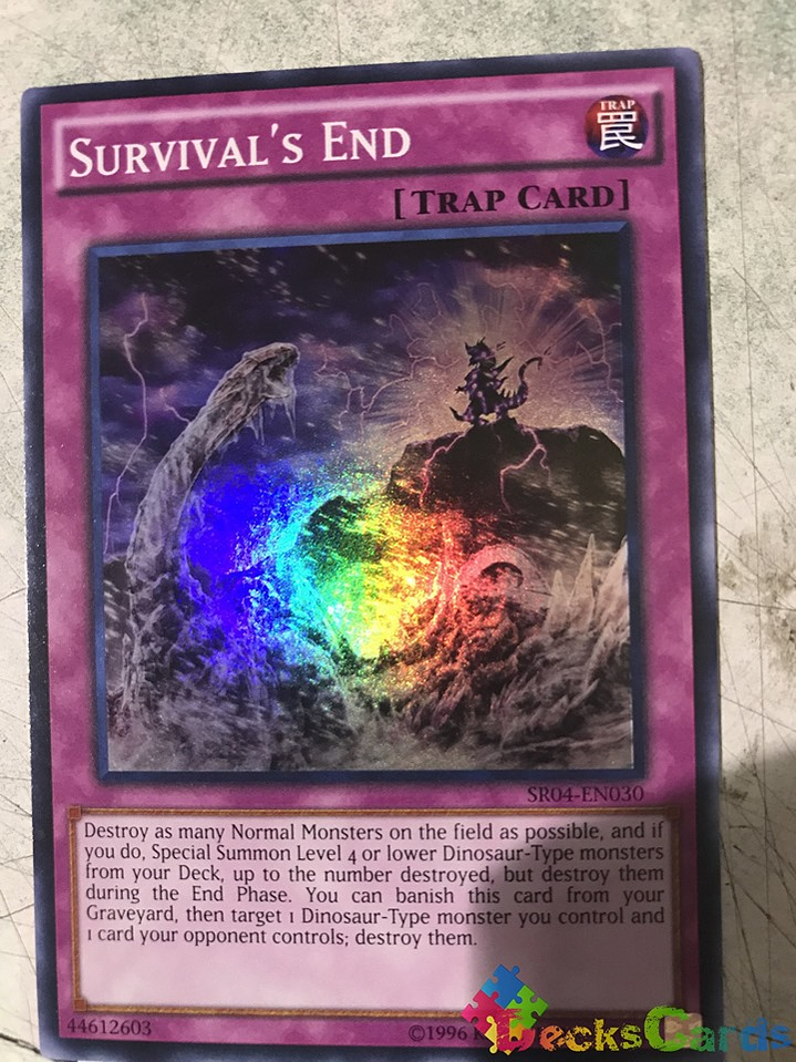 Survival's End - SR04-EN030 - Super Rare Unlimited 1
