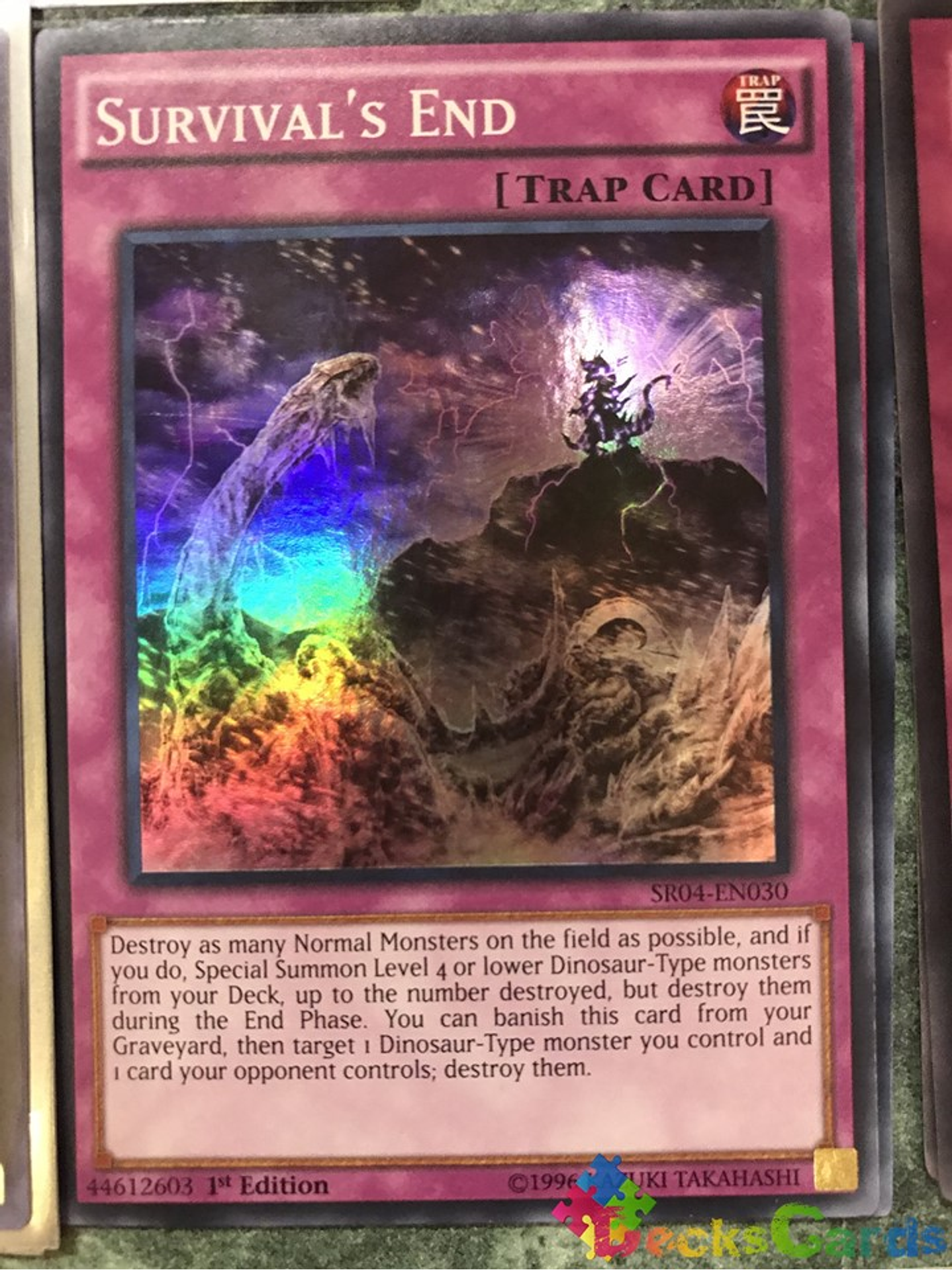 Survival's End - SR04-EN030 - Super Rare 1st Edition 1