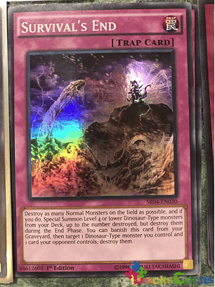 Survival's End - SR04-EN030 - Super Rare 1st Edition
