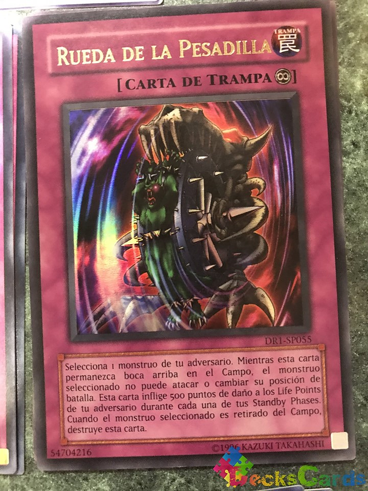 Nightmare Wheel - DR1-EN055 - Ultra Rare 1