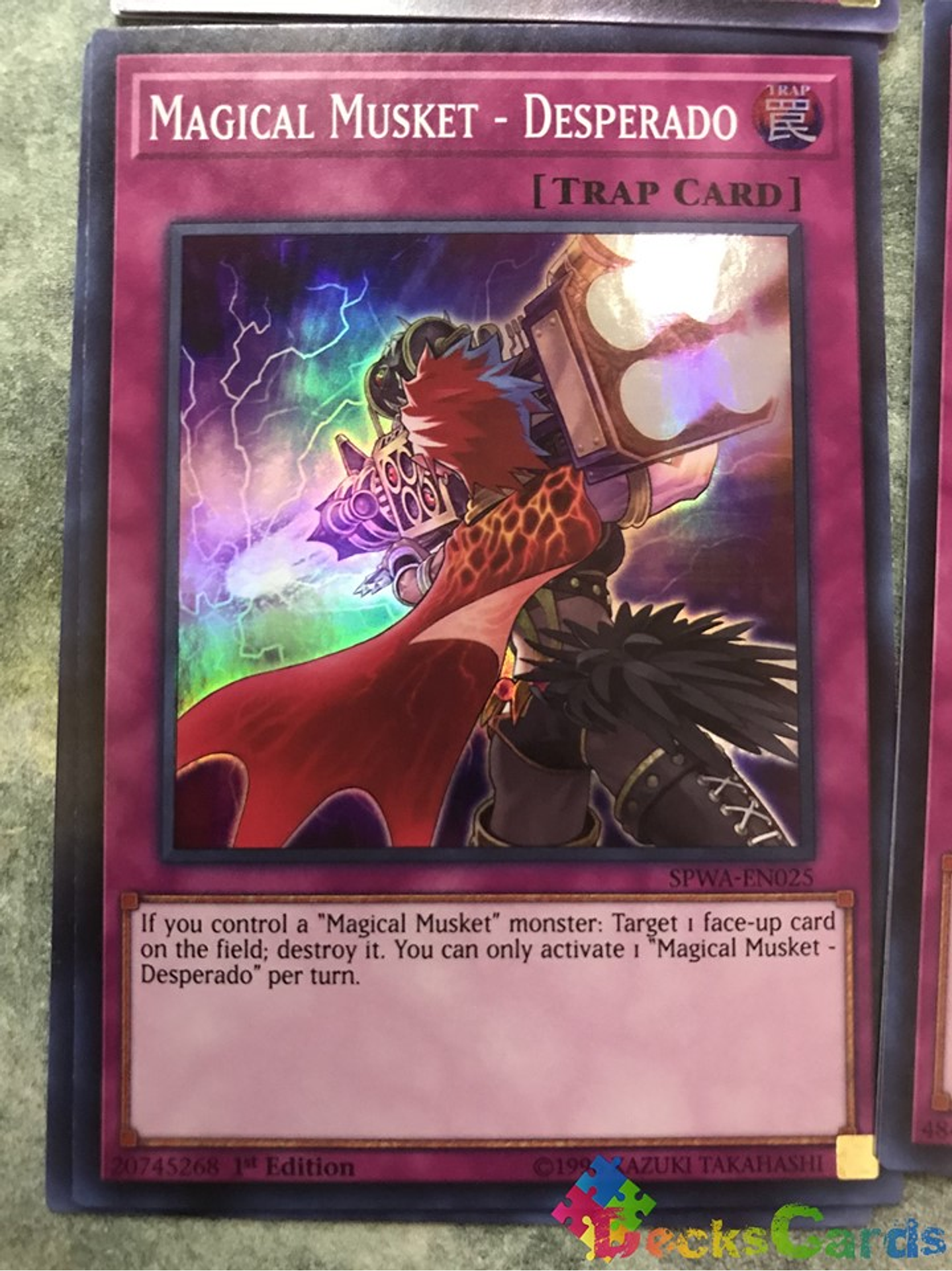 Magical Musket - Desperado - SPWA-EN025 - Super Rare 1st Edition 1