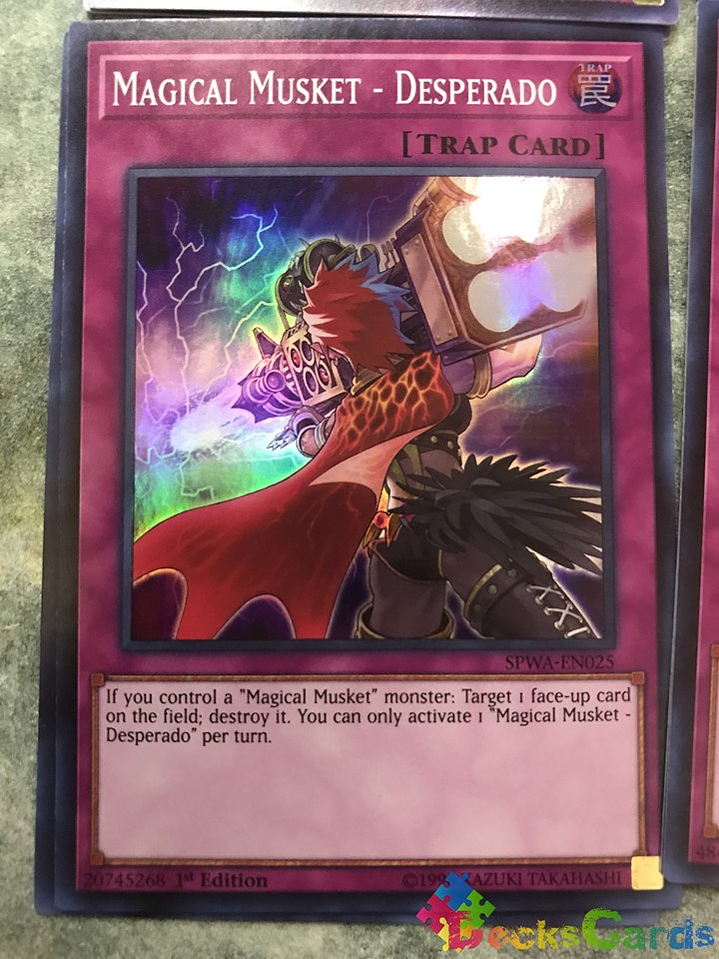 Magical Musket - Desperado - SPWA-EN025 - Super Rare 1st Edition 1