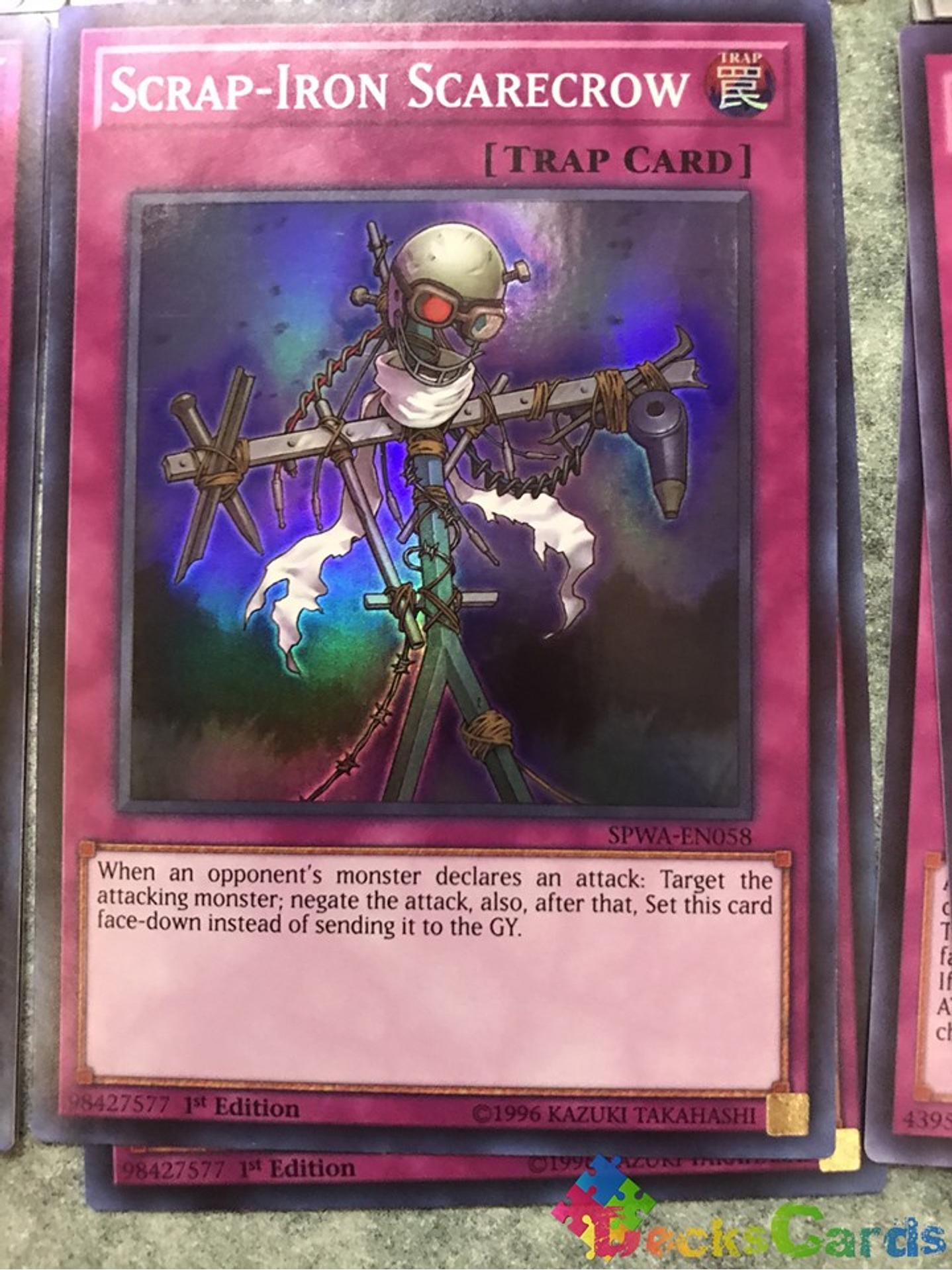 Scrap-Iron Scarecrow - SPWA-EN058 - Super Rare 1st Edition 1