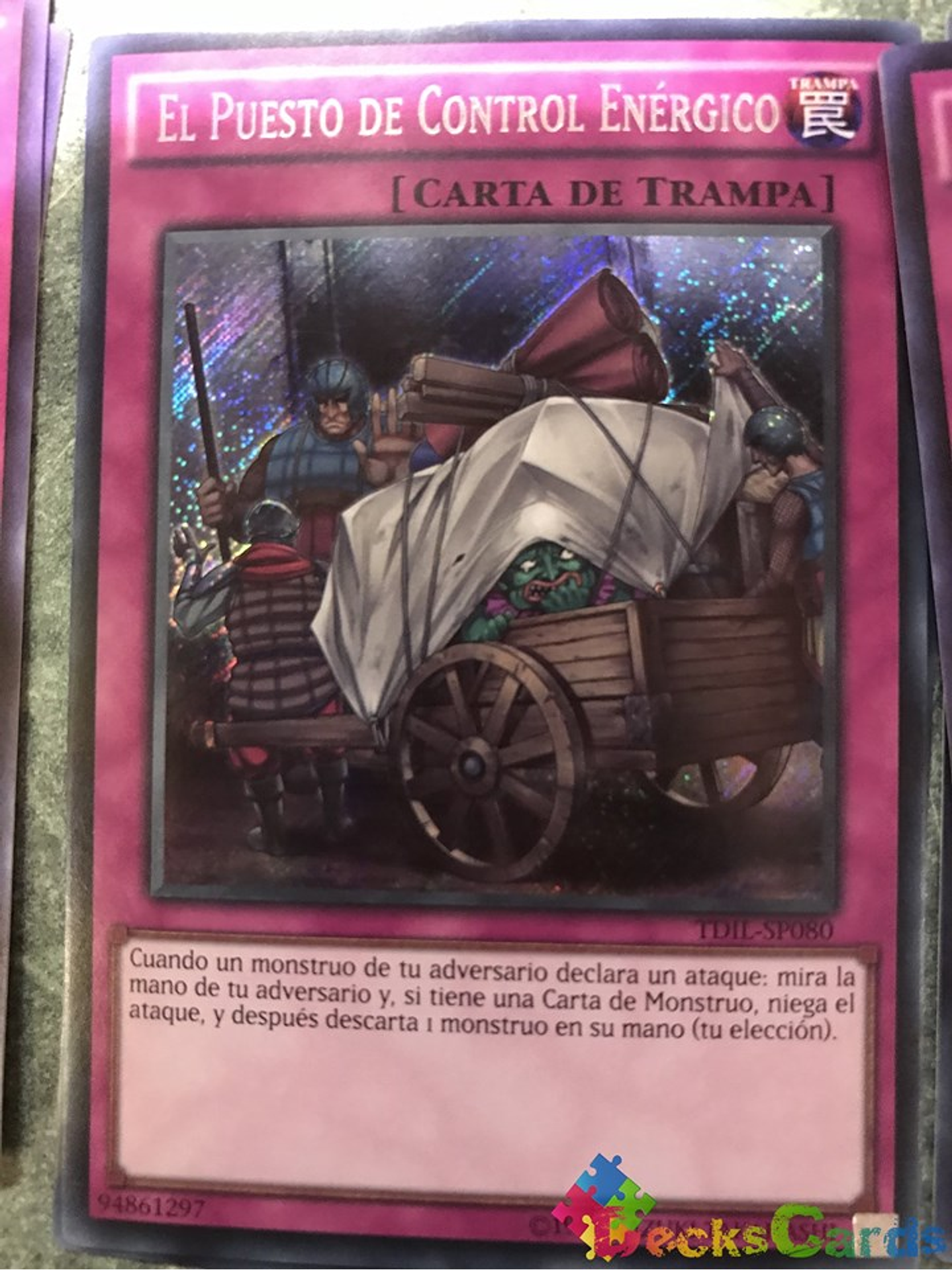 The Forceful Checkpoint - TDIL-EN080 - Secret Rare 1st Edition 1