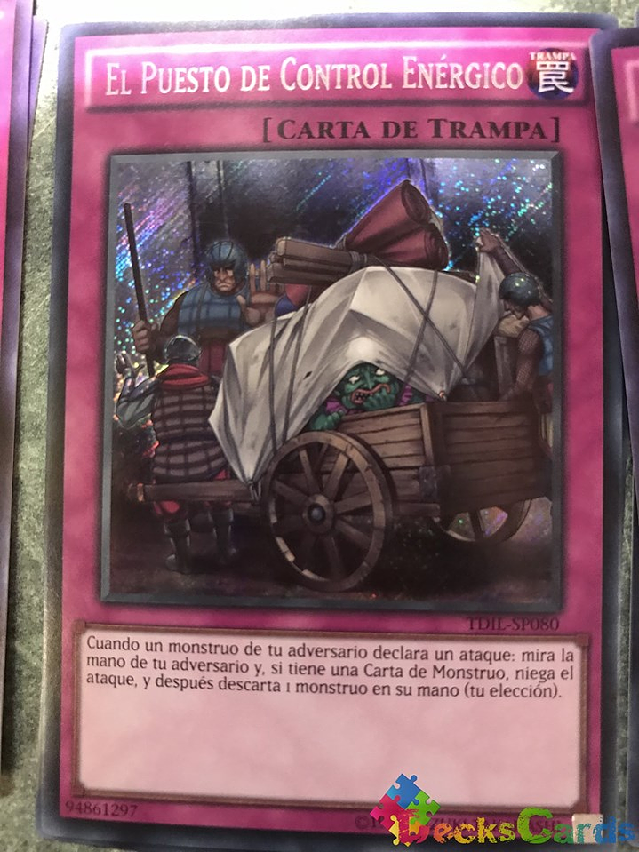 The Forceful Checkpoint - TDIL-EN080 - Secret Rare 1st Edition 1