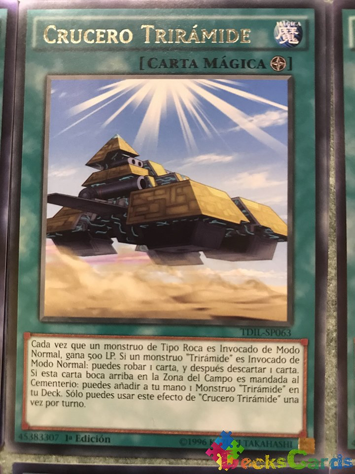 Triamid Cruiser - TDIL-EN063 - Rare 1st Edition 1