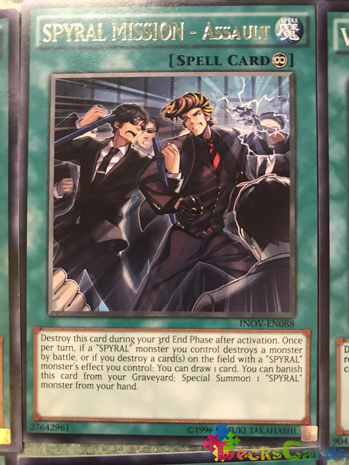 SPYRAL MISSION - Assault - INOV-EN088 - Rare Unlimited 1