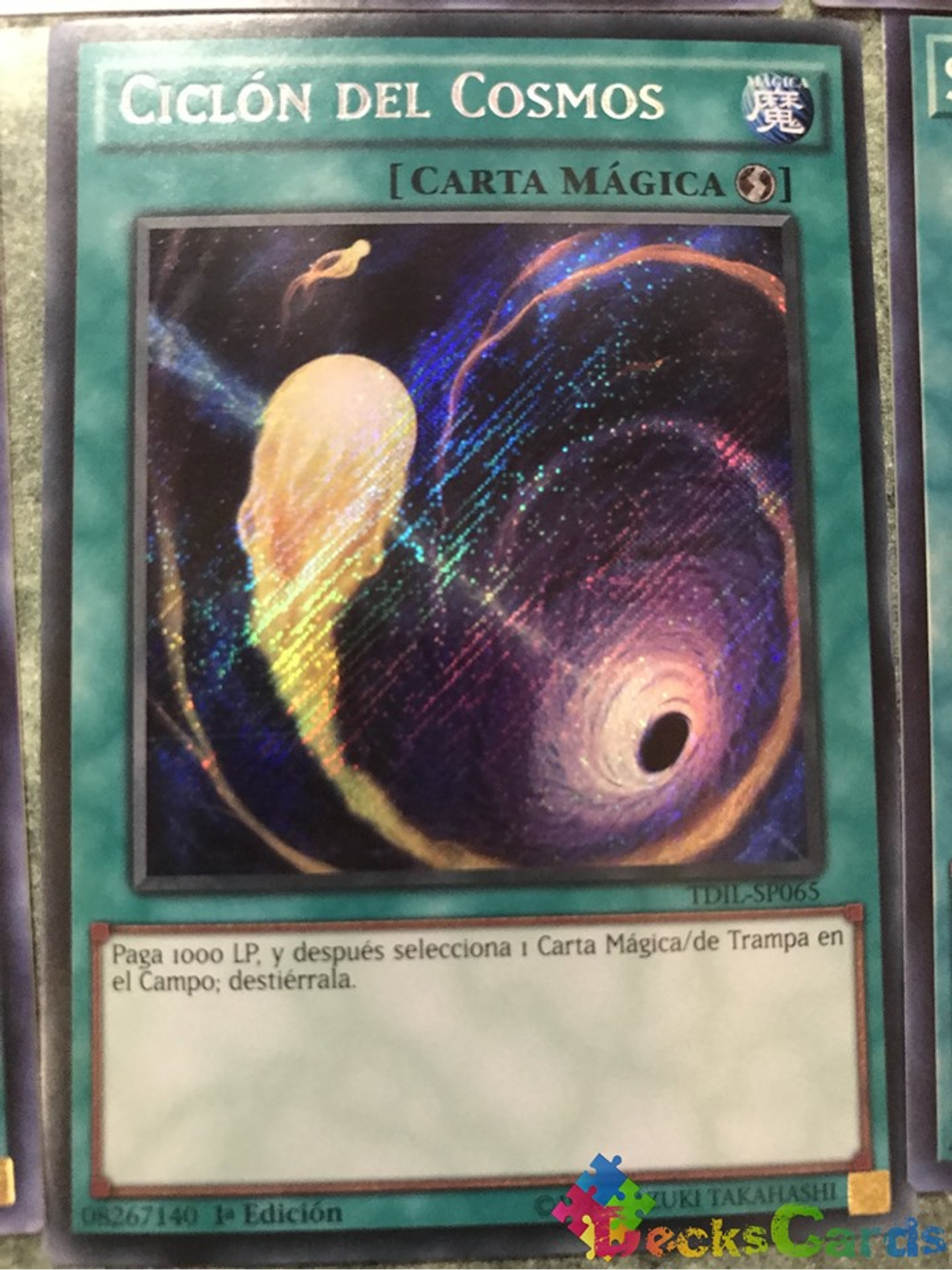 Cosmic Cyclone - TDIL-EN065 - Secret Rare 1st Edition 1