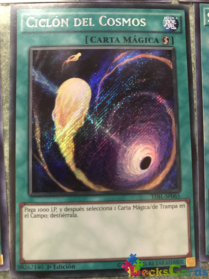 Cosmic Cyclone - TDIL-EN065 - Secret Rare 1st Edition 1