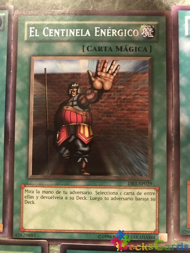 The Forceful Sentry - DB1-EN029 - Rare 1