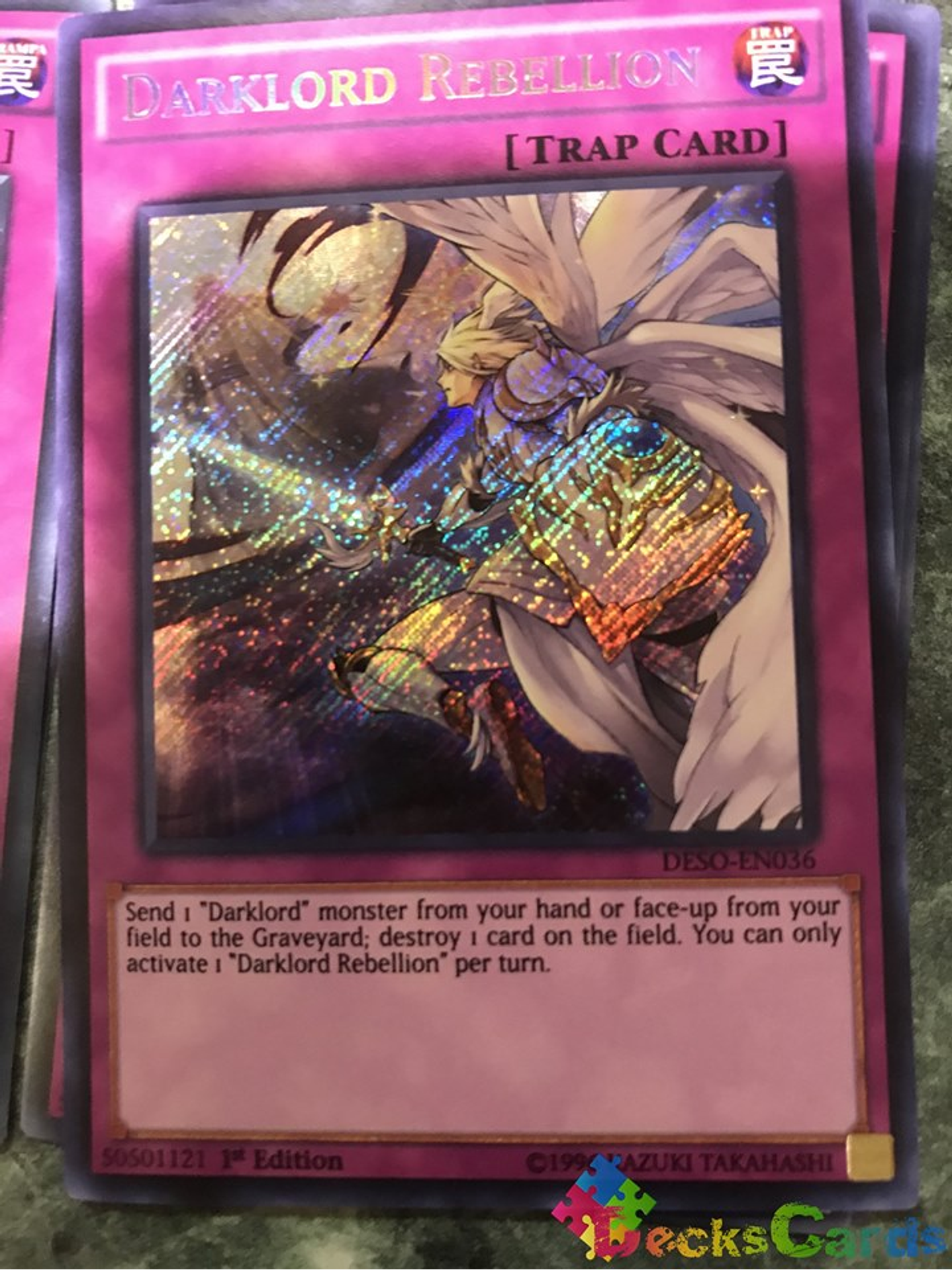 Darklord Rebellion - DESO-EN036 - Secret Rare 1st Edition 1