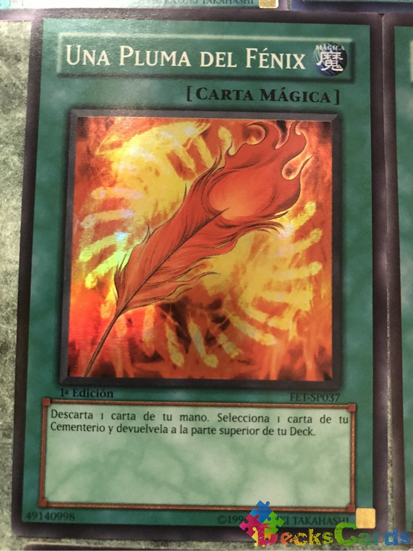 A Feather of the Phoenix - FET-EN037 - Super Rare 1st Edition 1