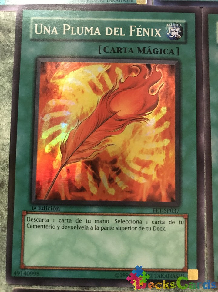 A Feather of the Phoenix - FET-EN037 - Super Rare 1st Edition 1
