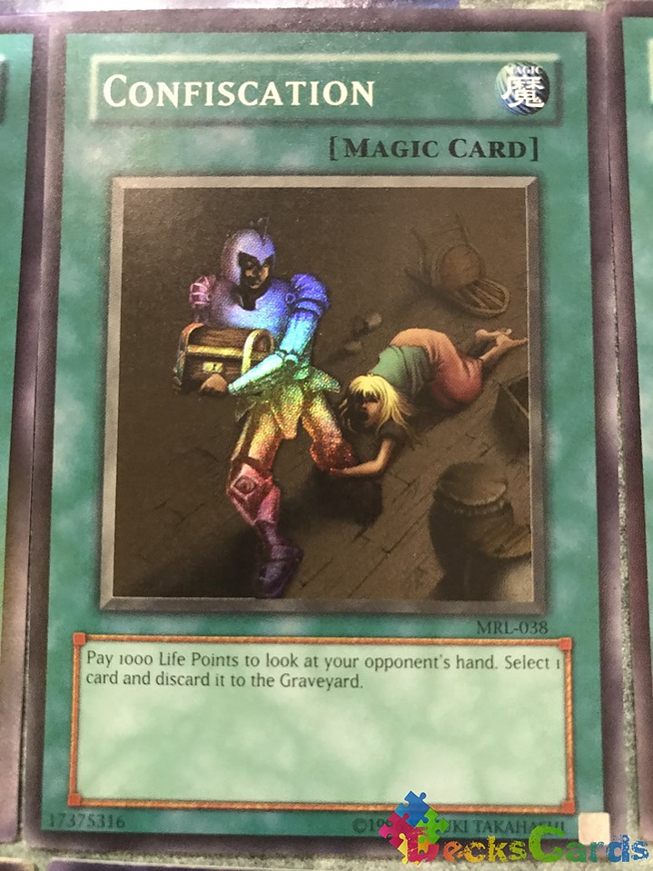 Confiscation - MRL-038 - Super Rare Unlimited 1