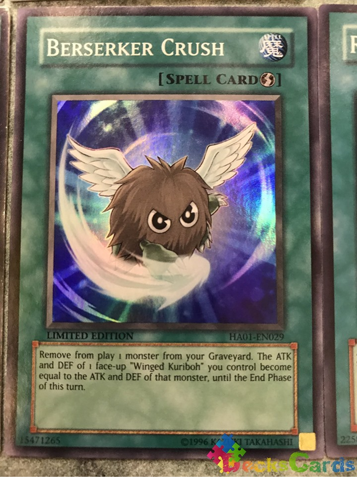 Berserker Crush - HA01-EN029 - Super Rare 1st Edition 1