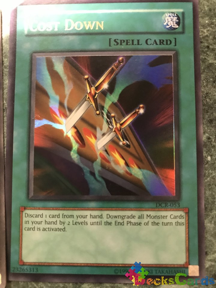 Cost Down - DCR-053 - Ultra Rare Unlimited 1