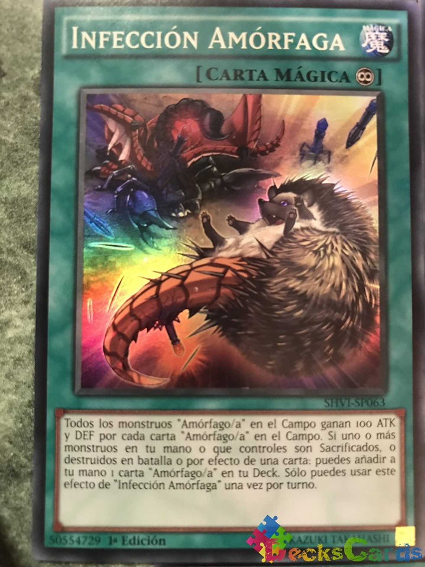 Amorphage Infection - SHVI-EN063 - Super Rare 1st Edition 1