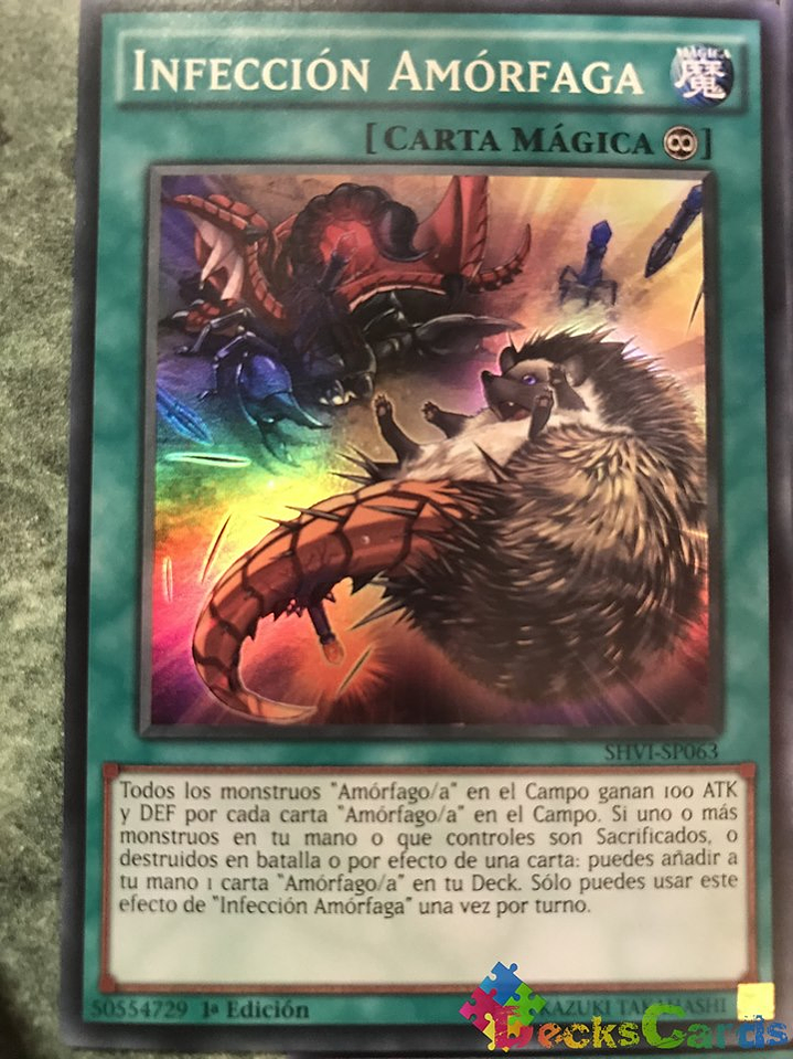 Amorphage Infection - SHVI-EN063 - Super Rare 1st Edition 1