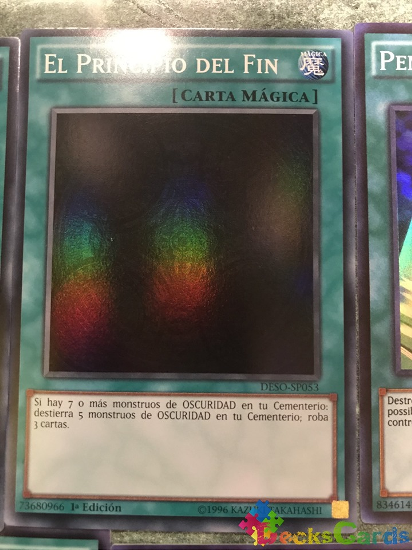 The Beginning of the End - DESO-EN053 - Super Rare 1st Edition 1