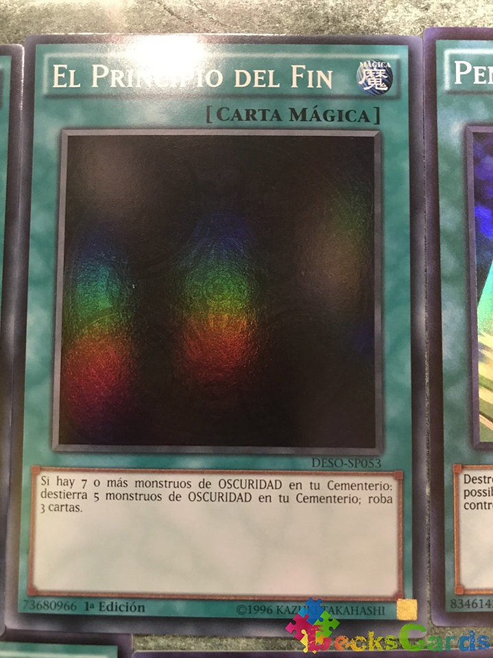 The Beginning of the End - DESO-EN053 - Super Rare 1st Edition 1