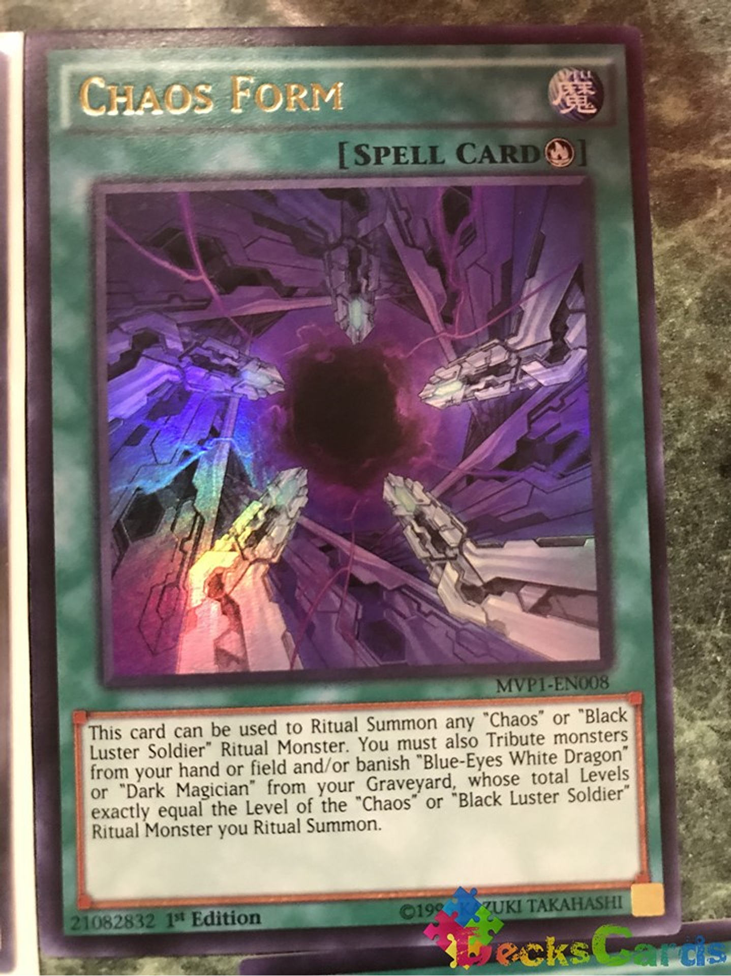 Chaos Form - MVP1-EN008 - Ultra Rare 1st Edition 1