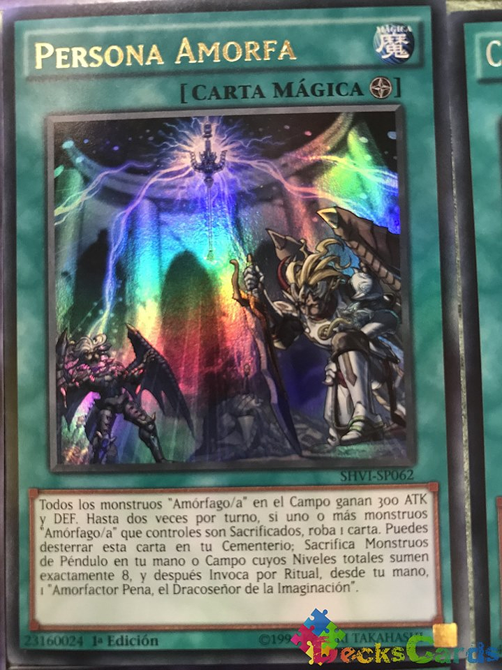 Amorphous Persona - SHVI-EN062 - Ultra Rare 1st Edition 1